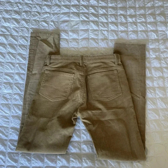 A.P.C petite new standard beige corduroy pants - Picture 7 of 10